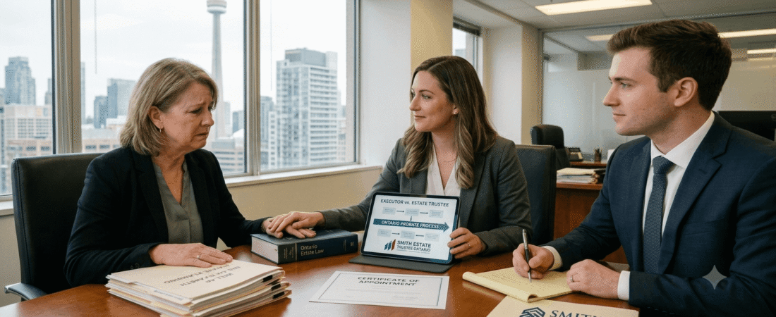 Executor vs Estate Trustee in Ontario: Our Best Complete Guide On What’s the Difference?