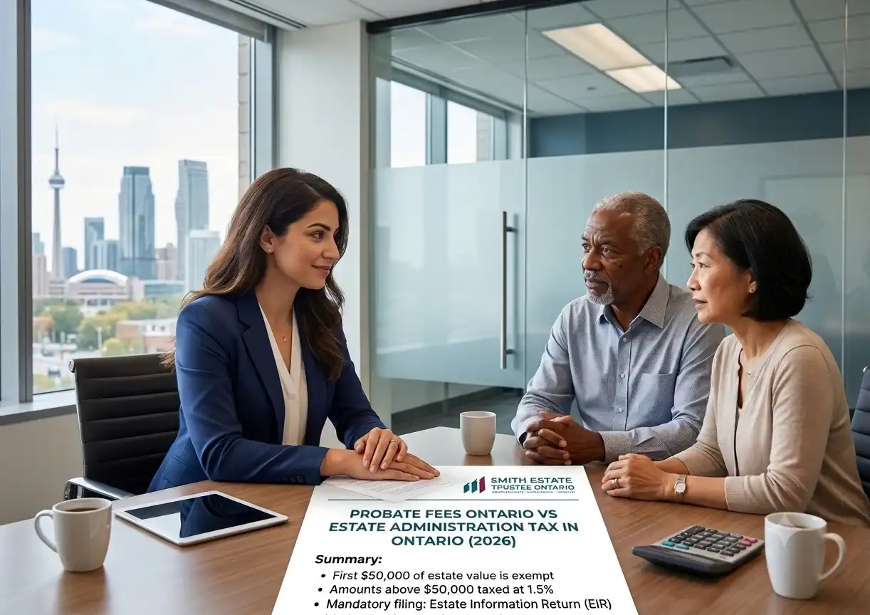 Probate Fees Ontario vs Estate Administration Tax in Ontario (Critical for 2026)