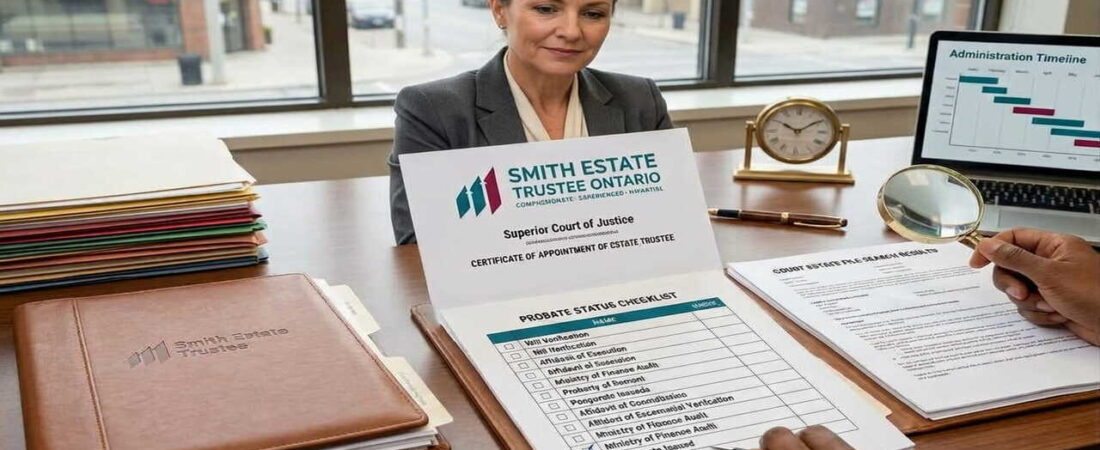 Probate Estate Status in Ontario: Our Complete Guide to Confidently Tracking Court Applications (2026)