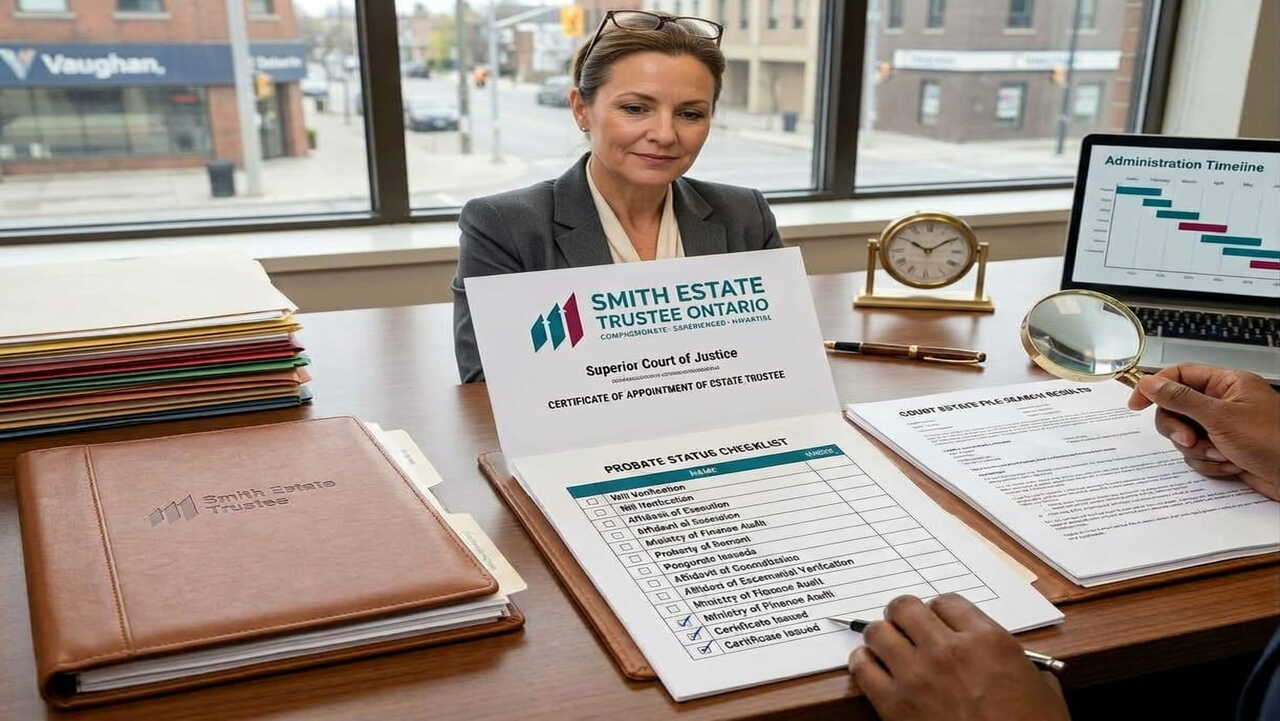 Probate Estate Status in Ontario: Our Complete Guide to Confidently Tracking Court Applications (2026)